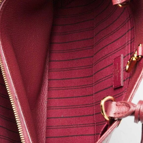 Louis Vuitton Aurore Monogram Empreinte Leather Montaigne MM Bag w/o Strap - Picture 9 of 12